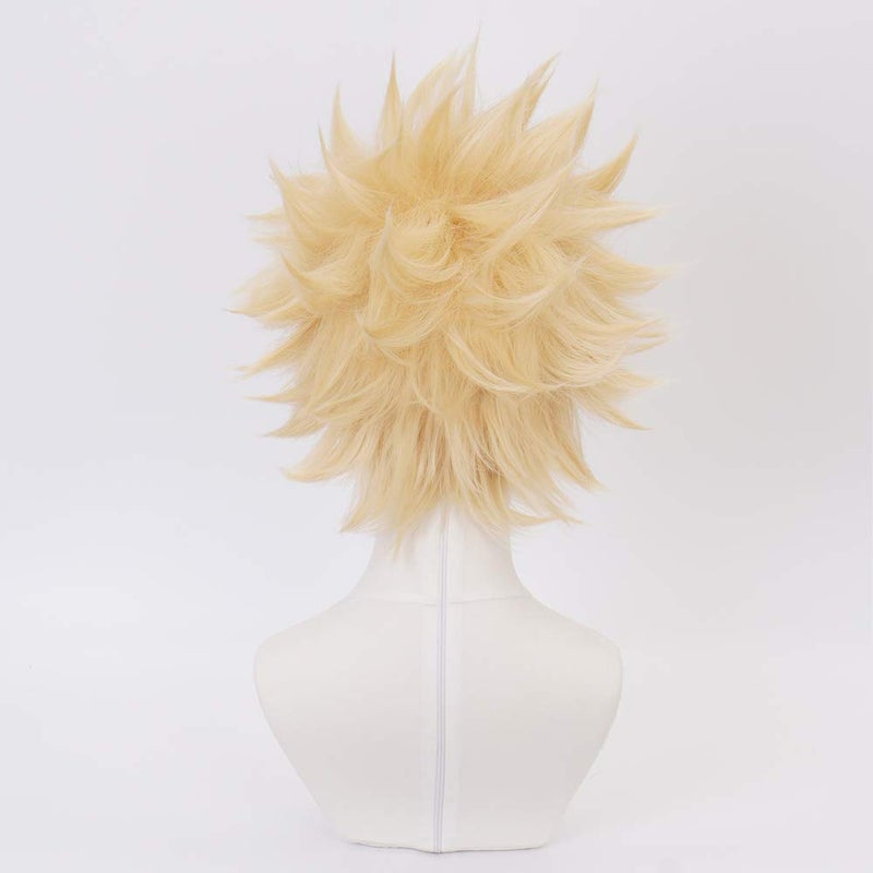OSIAS Anime Cosplay Wig  Halloween Wig  with Free Wig Cap (Bakugou Katsuki) - Image 4